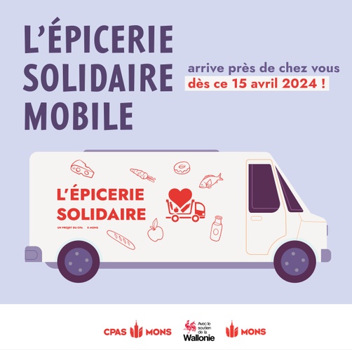 L'épicerie solidaire mobile arrive sur le territoire montois!